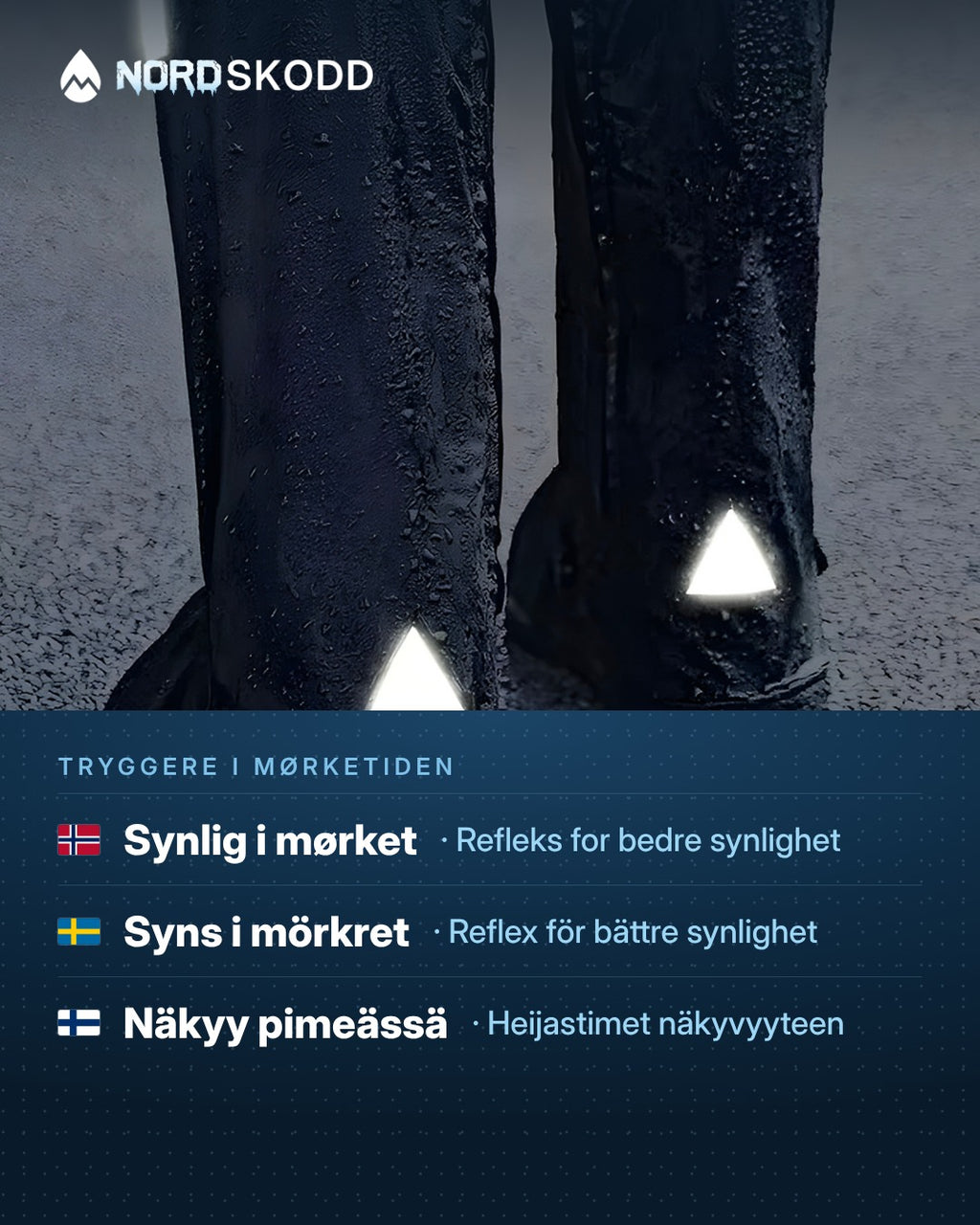 Nordskodd Vanntette Skoovertrekk