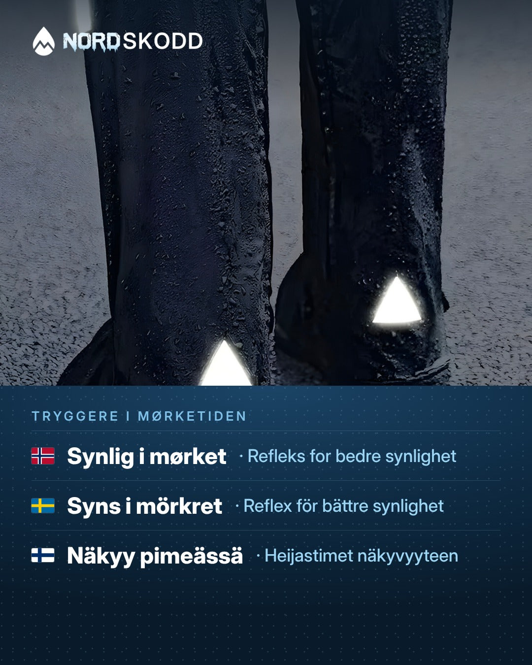 Nordskodd Vanntette Skoovertrekk