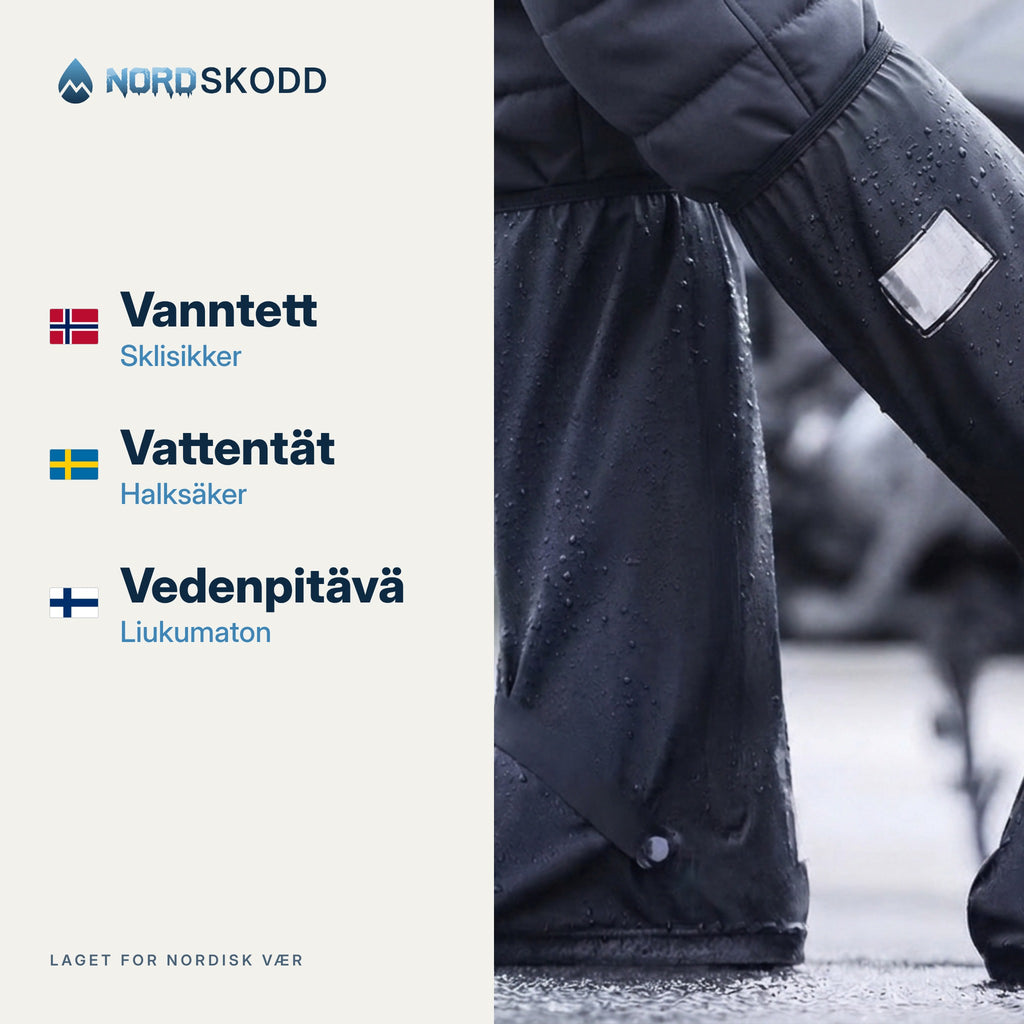 Nordskodd Vanntette Skoovertrekk